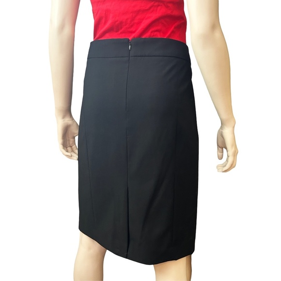 Calvin Klein Rayon Blend Black Skirt Classic Professional Suit Fully Lined NWOT - Picture 6 of 10